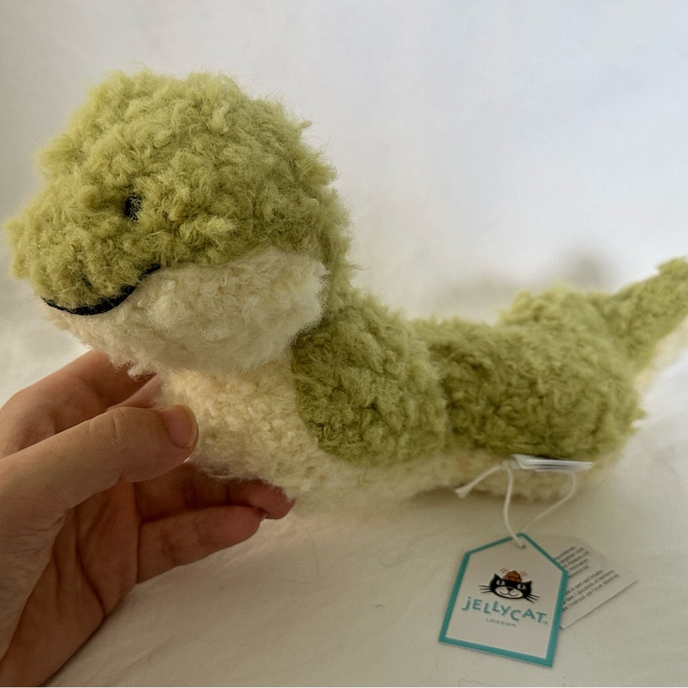 Jellycat Plush Little Snake Toy Stuffed Animal Doll & Dust Bag 18cm/7" - NWT HOT